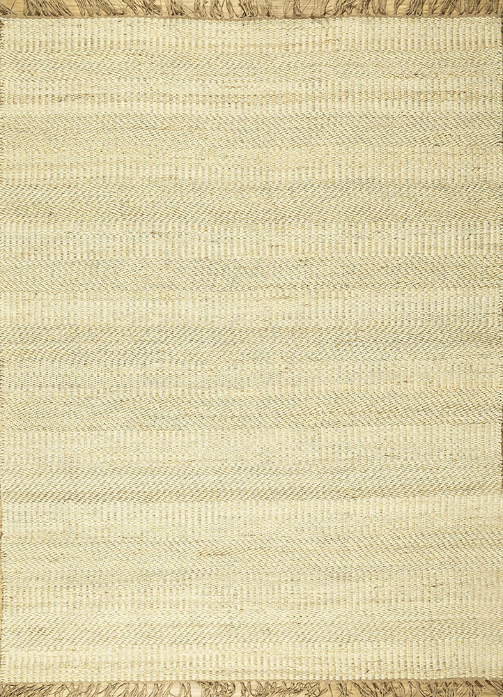 nomadic threads beige and brown jute and hemp Flat Weaves Rug - HeadShot