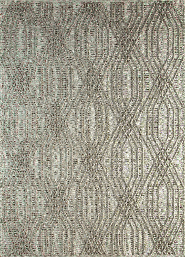  ivory jute and hemp Flat Weaves Rug
