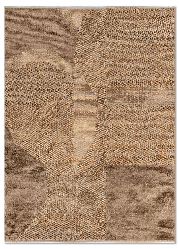 nomadic threads beige and brown jute and hemp Flat Weaves Rug - HeadShot nomadic threads beige and brown jute and hemp Flat Weaves Rug - HeadShot