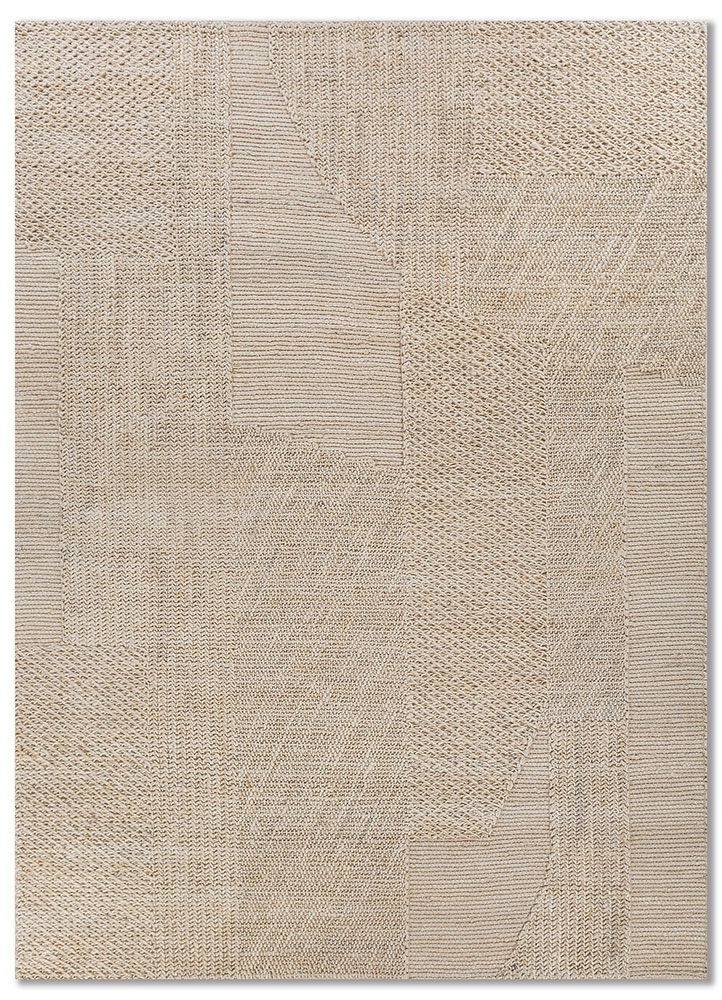 nomadic threads ivory jute and hemp Flat Weaves Rug - HeadShot