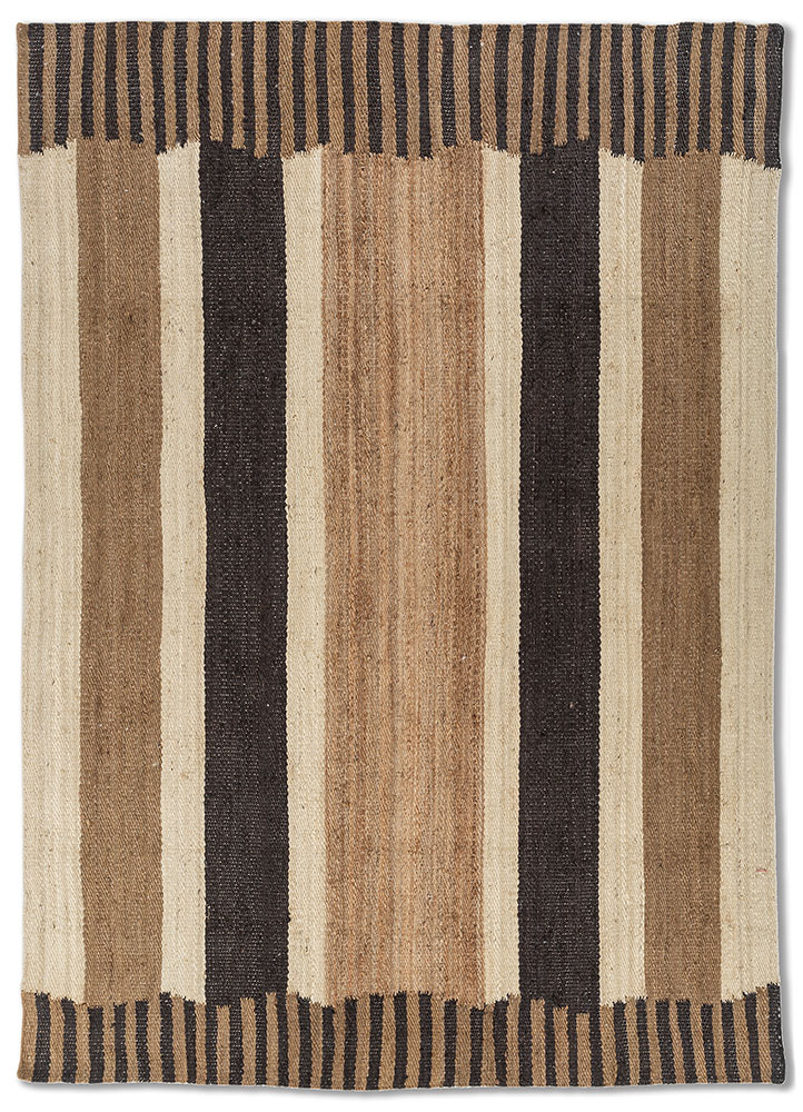 nomadic threads ivory jute and hemp Flat Weaves Rug - HeadShot