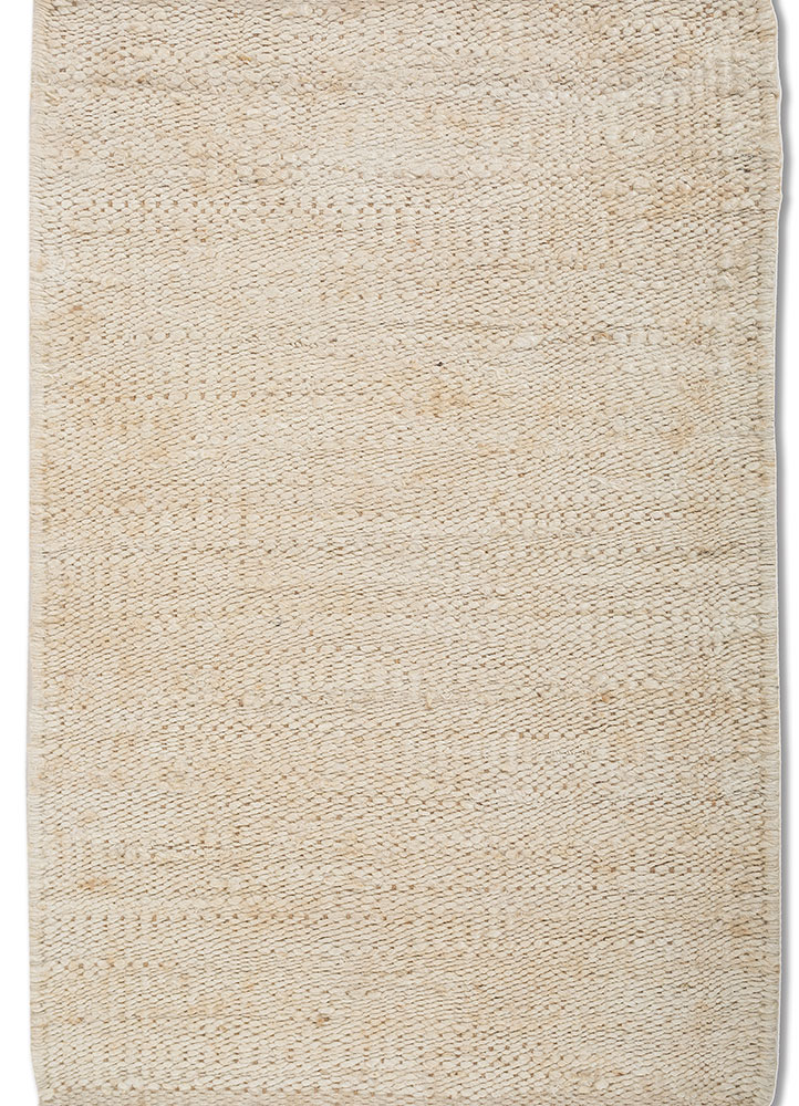  ivory jute and hemp Flat Weaves Rug