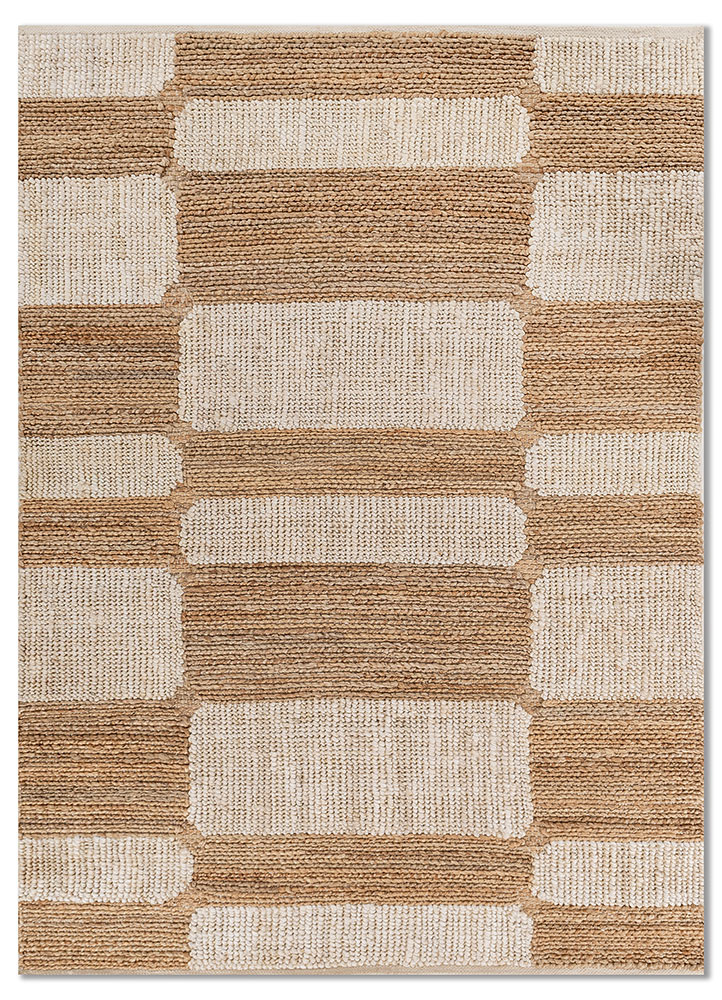  ivory jute and hemp Flat Weaves Rug