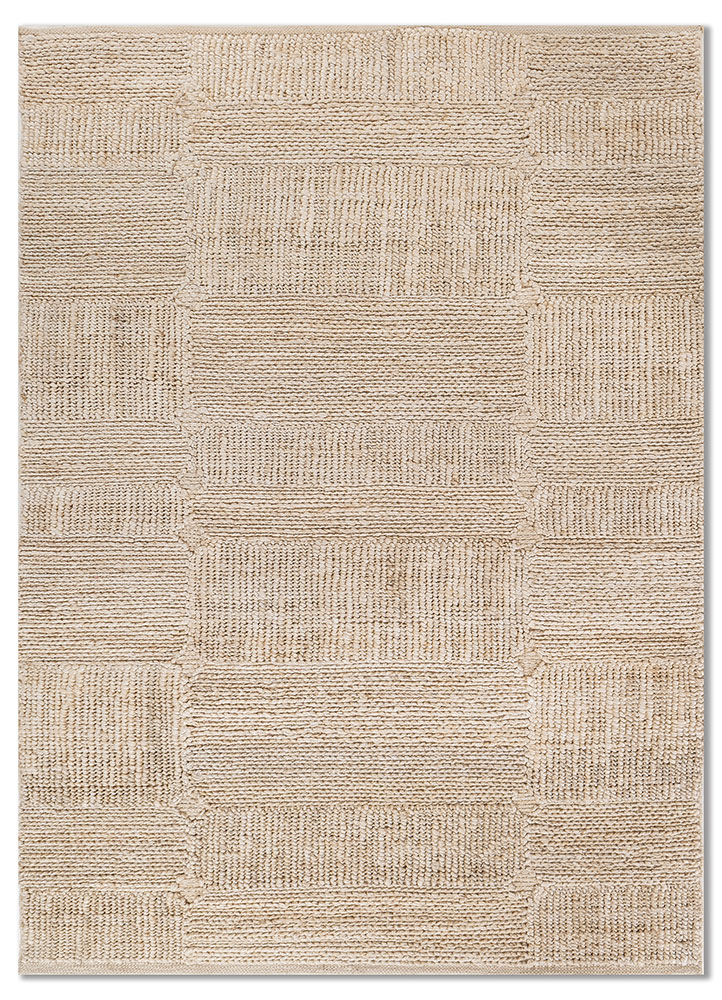  ivory jute and hemp Flat Weaves Rug