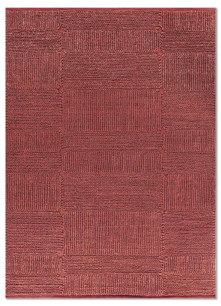  red and orange jute and hemp Flat Weaves Rug