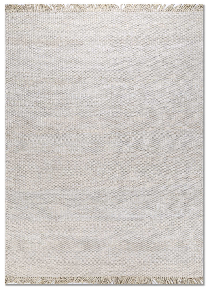  beige and brown jute and hemp Flat Weaves Rug
