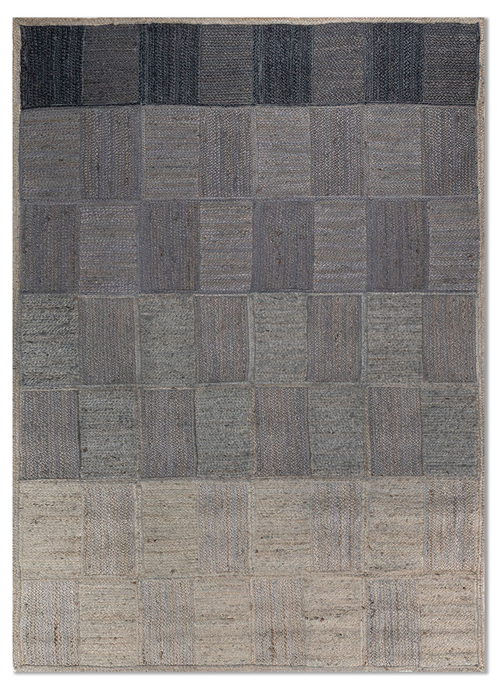 nomadic threads blue jute and hemp Flat Weaves Rug - HeadShot