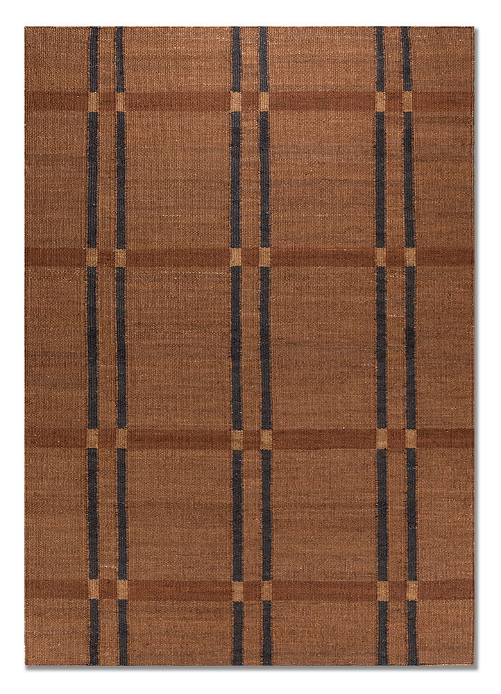  red and orange jute and hemp Flat Weaves Rug