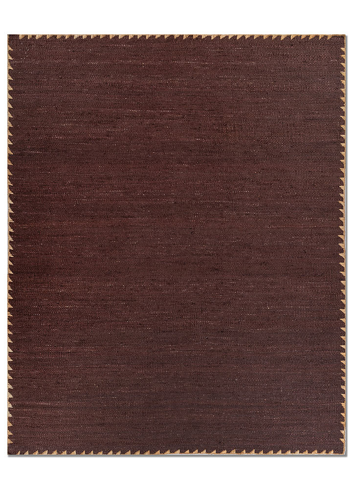  pink and purple jute and hemp Flat Weaves Rug