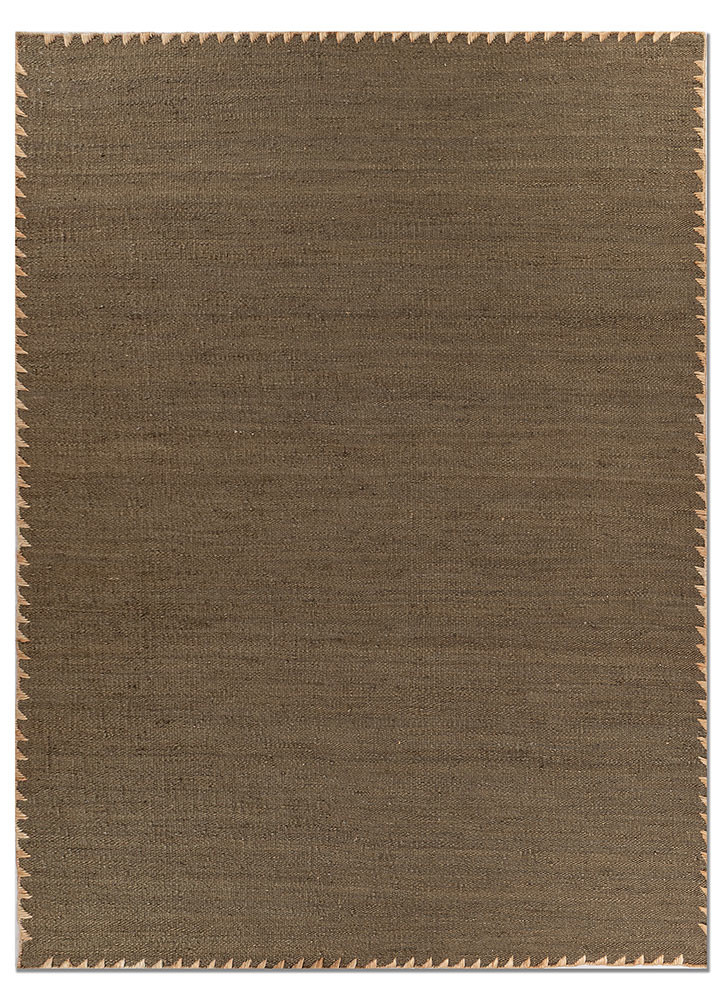  green jute and hemp Flat Weaves Rug