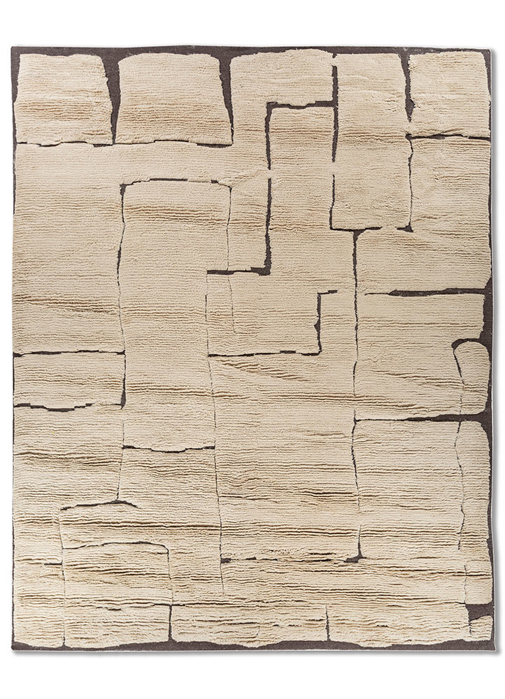  ivory wool Flat Weaves Rug