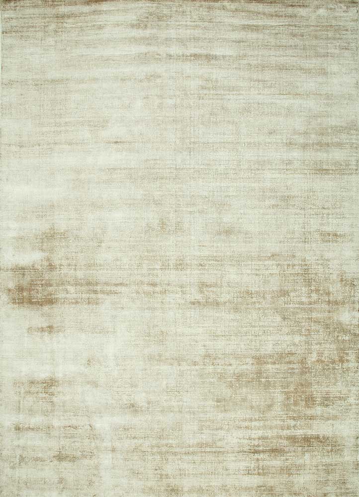 basis beige and brown viscose Hand Loom Rug - HeadShot