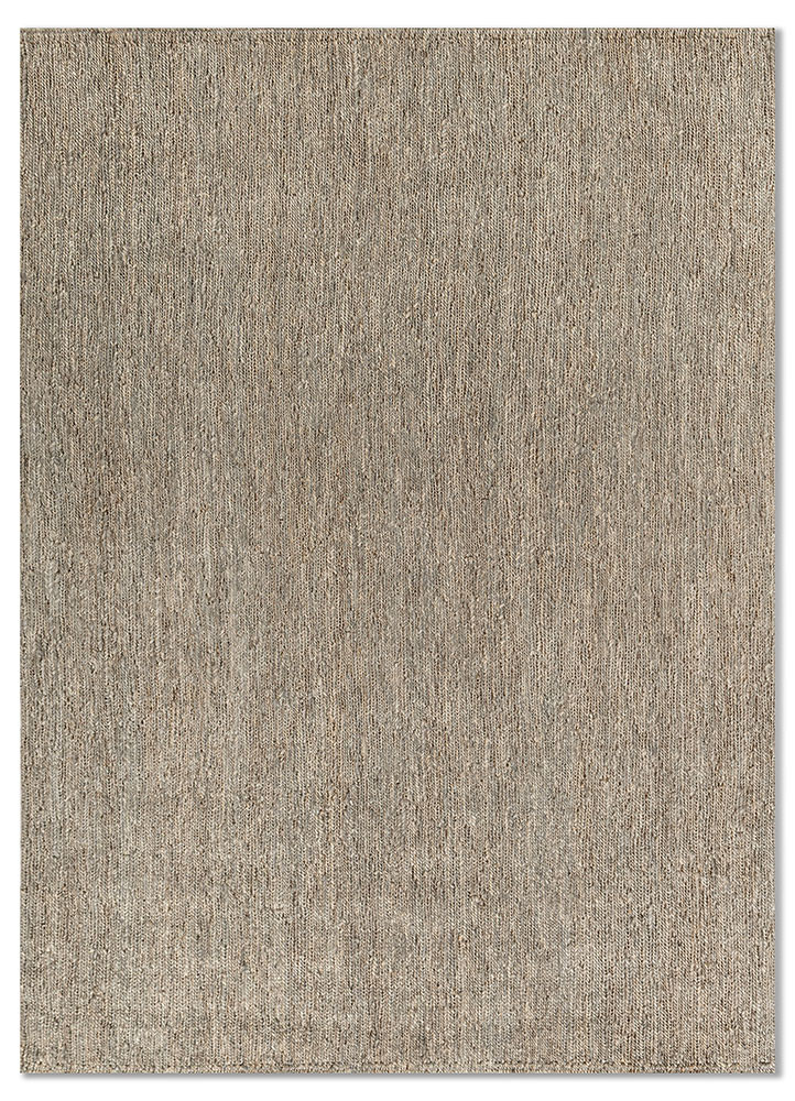  blue jute and hemp Hand Knotted Rug