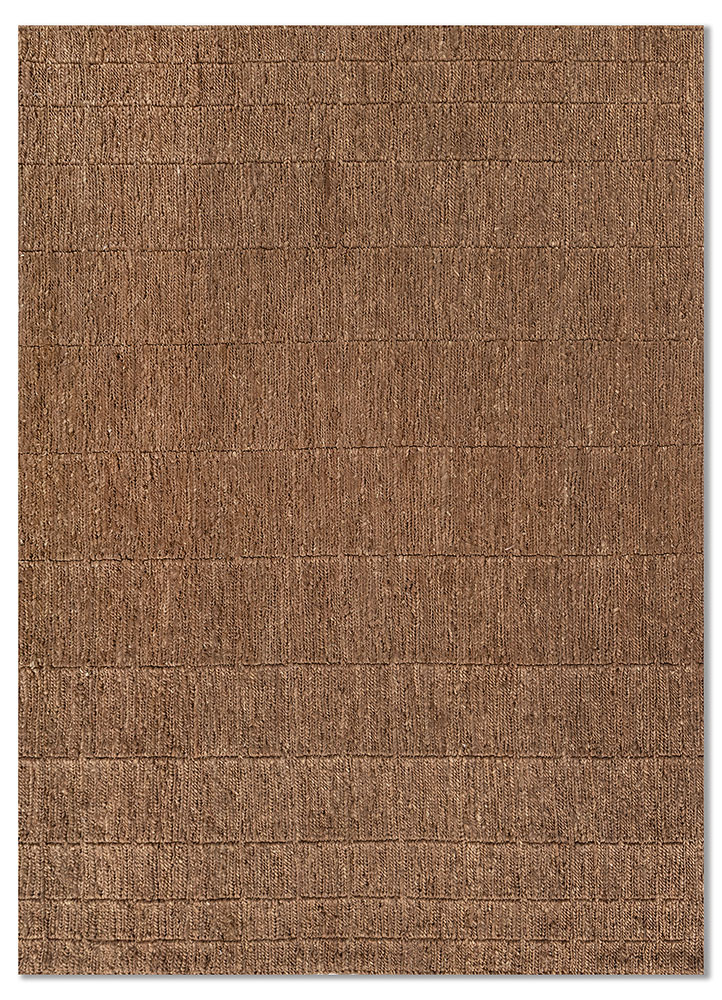 nomadic threads beige and brown jute and hemp Hand Knotted Rug - HeadShot nomadic threads beige and brown jute and hemp Hand Knotted Rug - HeadShot