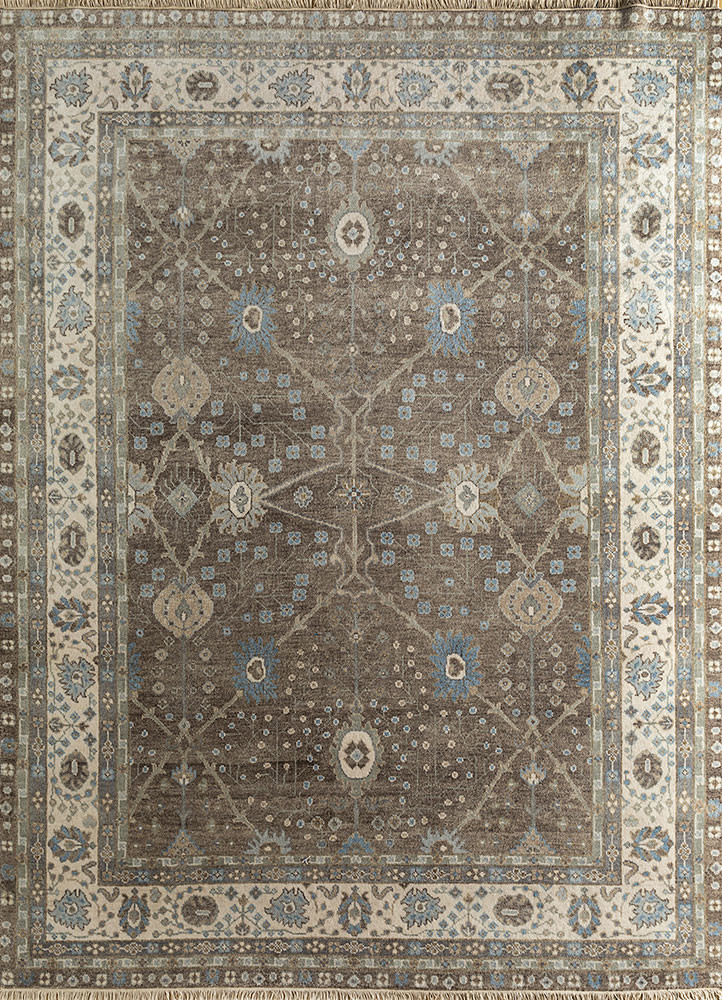 savana grey and black wool Hand Knotted Rug - HeadShot savana grey and black wool Hand Knotted Rug - HeadShot