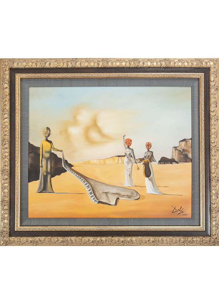 Painting red and orange canvas ART WORK Rug