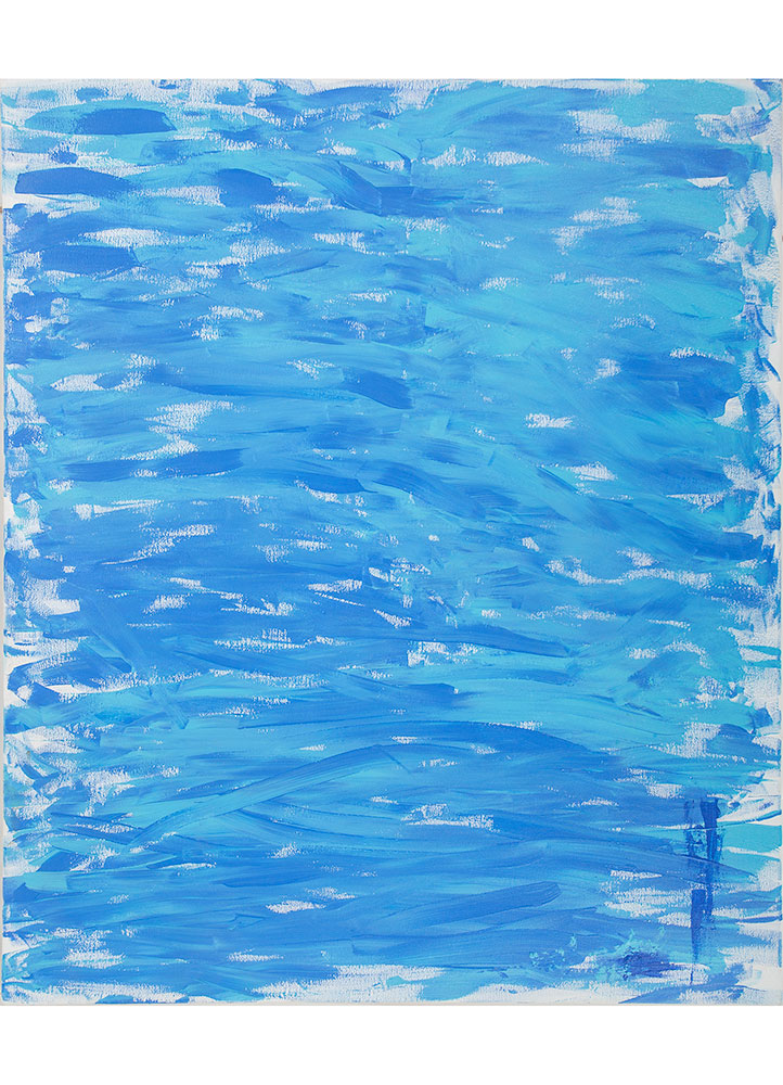 painting blue canvas ART WORK Rug - HeadShot painting blue canvas ART WORK Rug - HeadShot