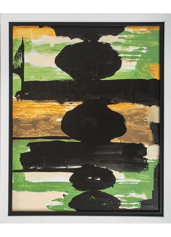 painting grey and black canvas ART WORK Rug - HeadShot painting grey and black canvas ART WORK Rug - HeadShot