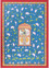 pichwai blue cotton cloth ART WORK Rug - HeadShot pichwai blue cotton cloth ART WORK Rug - HeadShot