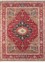 savana red and orange wool Hand Knotted Rug - HeadShot savana red and orange wool Hand Knotted Rug - HeadShot