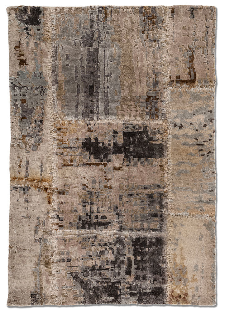 provenance ivory wool and bamboo silk Hand Knotted Rug - HeadShot provenance ivory wool and bamboo silk Hand Knotted Rug - HeadShot