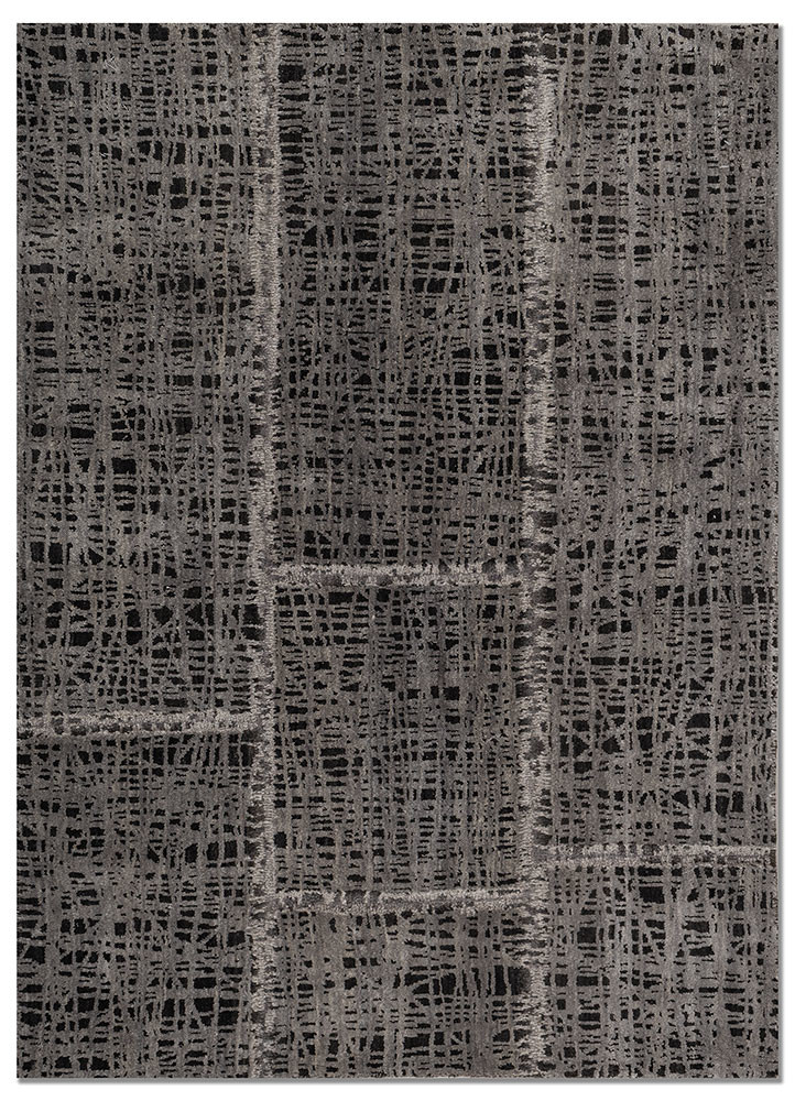 provenance blue wool and bamboo silk Hand Knotted Rug - HeadShot provenance blue wool and bamboo silk Hand Knotted Rug - HeadShot
