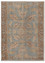 provenance blue wool Hand Knotted Rug - HeadShot provenance blue wool Hand Knotted Rug - HeadShot