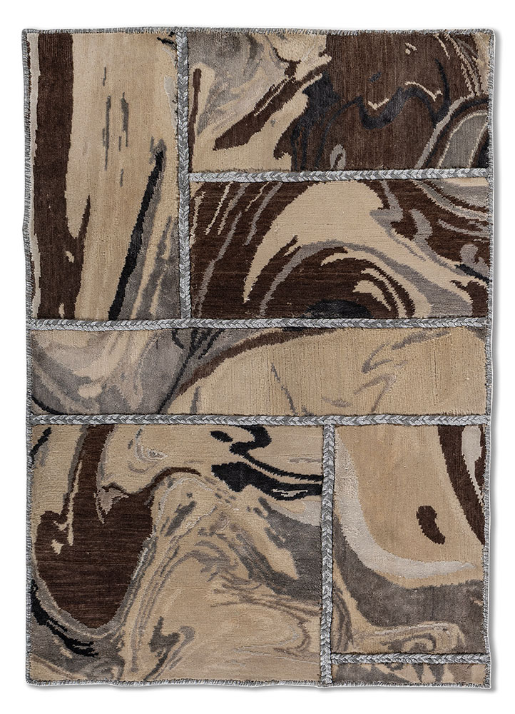 aprezo gold wool and silk Hand Knotted Rug - HeadShot aprezo gold wool and silk Hand Knotted Rug - HeadShot