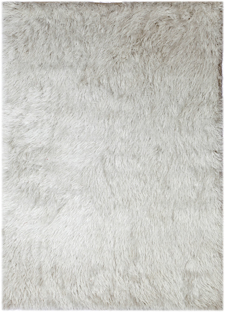  ivory polyester Shag Rug