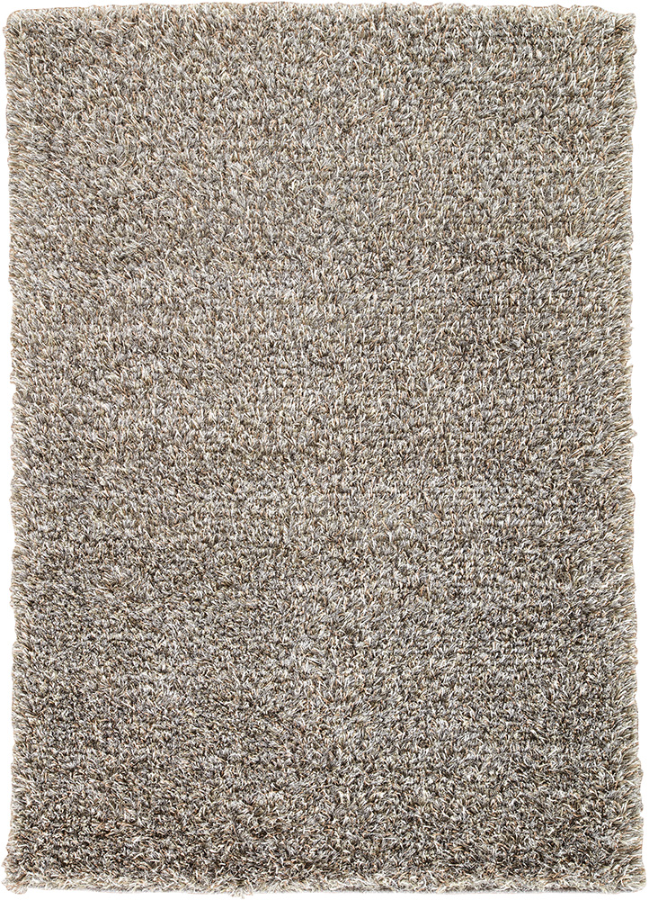 oxford grey and black polyester Shag Rug - HeadShot