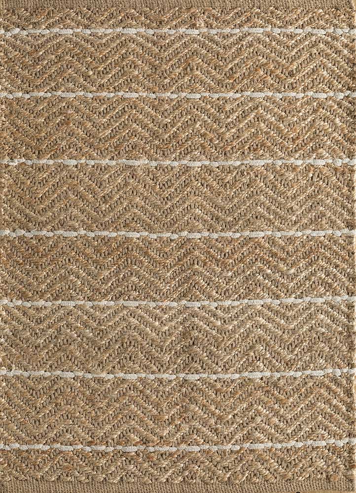 indusbar beige and brown jute and hemp Flat Weaves Rug - HeadShot indusbar beige and brown jute and hemp Flat Weaves Rug - HeadShot