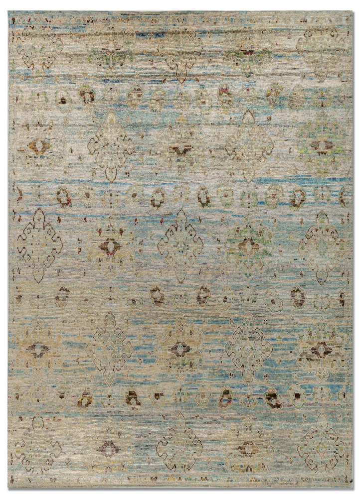  gold silk Hand Knotted Rug