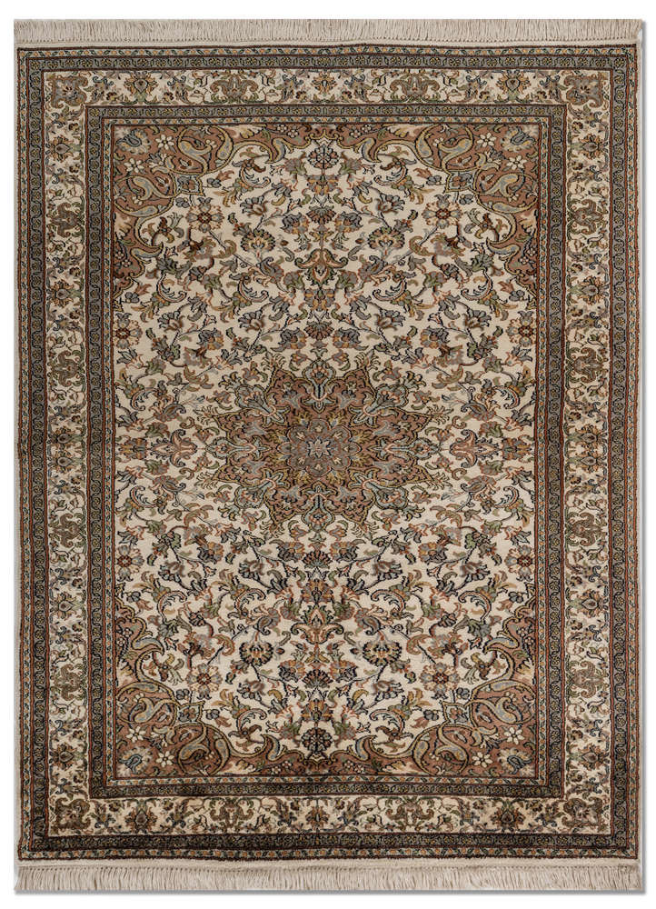  blue silk Hand Knotted Rug