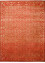 aurora red and orange wool and silk Hand Knotted Rug - HeadShot aurora red and orange wool and silk Hand Knotted Rug - HeadShot