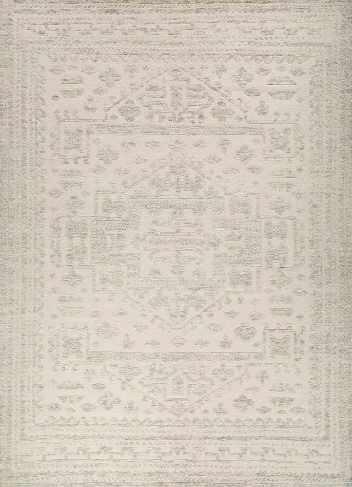  grey and black wool Hand Knotted Rug