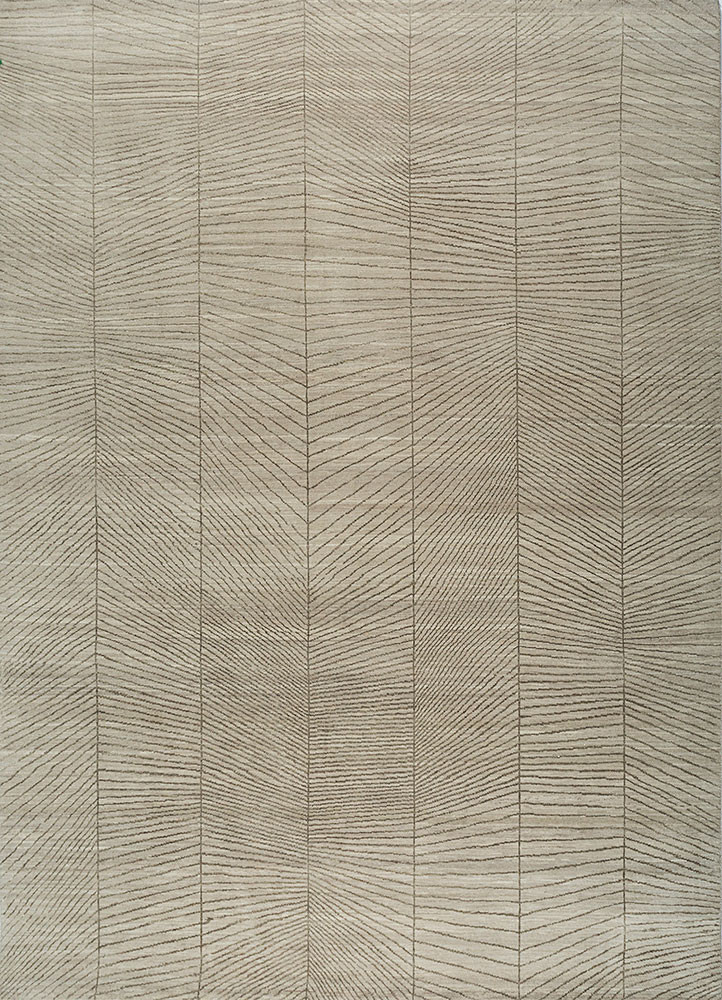 hidden by kavi ivory wool and silk Hand Knotted Rug - HeadShot hidden by kavi ivory wool and silk Hand Knotted Rug - HeadShot