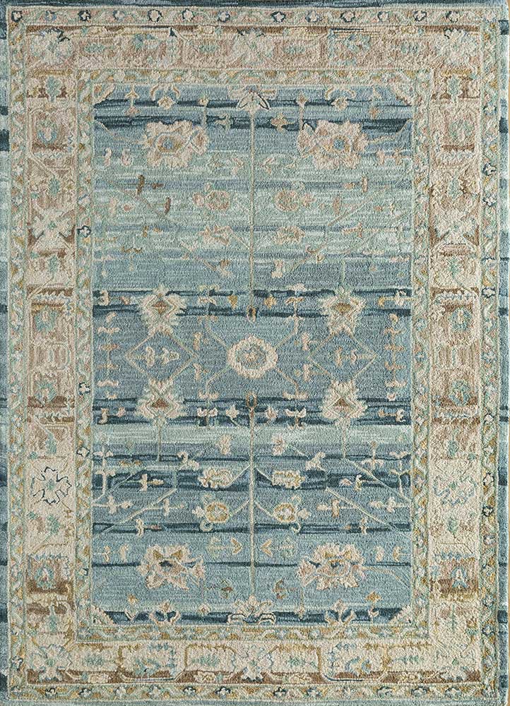 mythos blue wool Hand Tufted Rug - HeadShot mythos blue wool Hand Tufted Rug - HeadShot