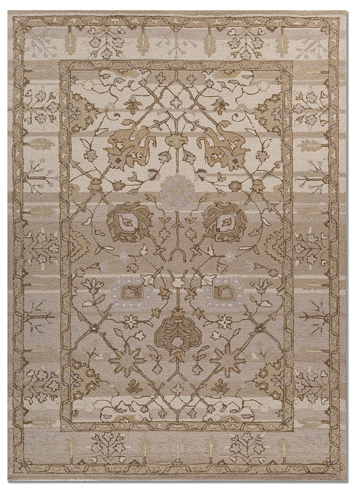  ivory wool Hand Tufted Rug