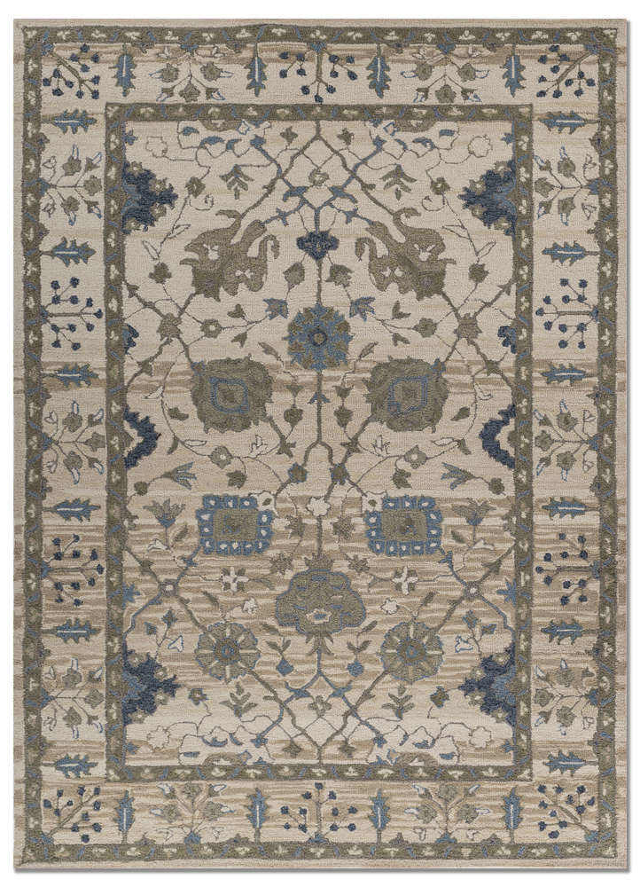  ivory wool Hand Tufted Rug