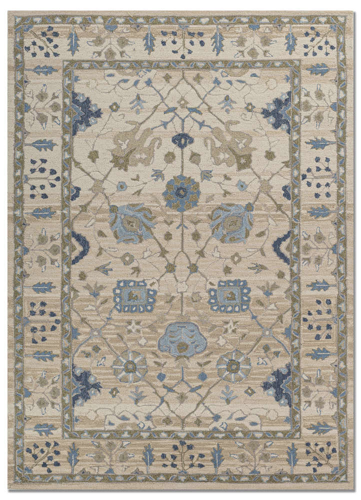  ivory wool Hand Tufted Rug
