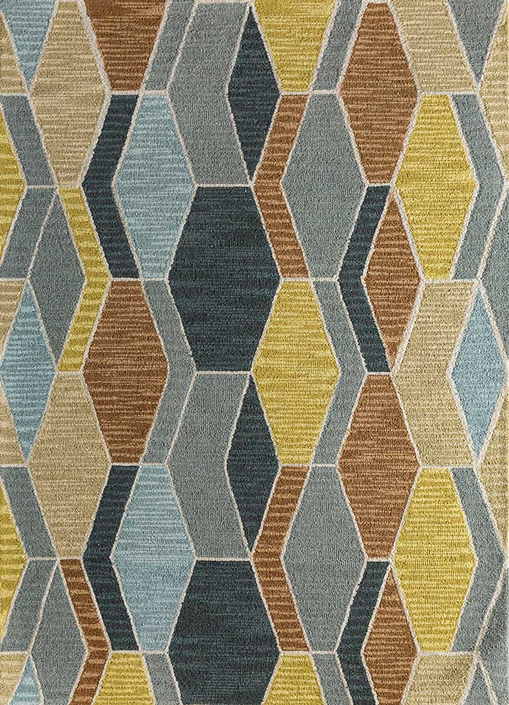 acar multi wool Hand Tufted Rug - HeadShot acar multi wool Hand Tufted Rug - HeadShot