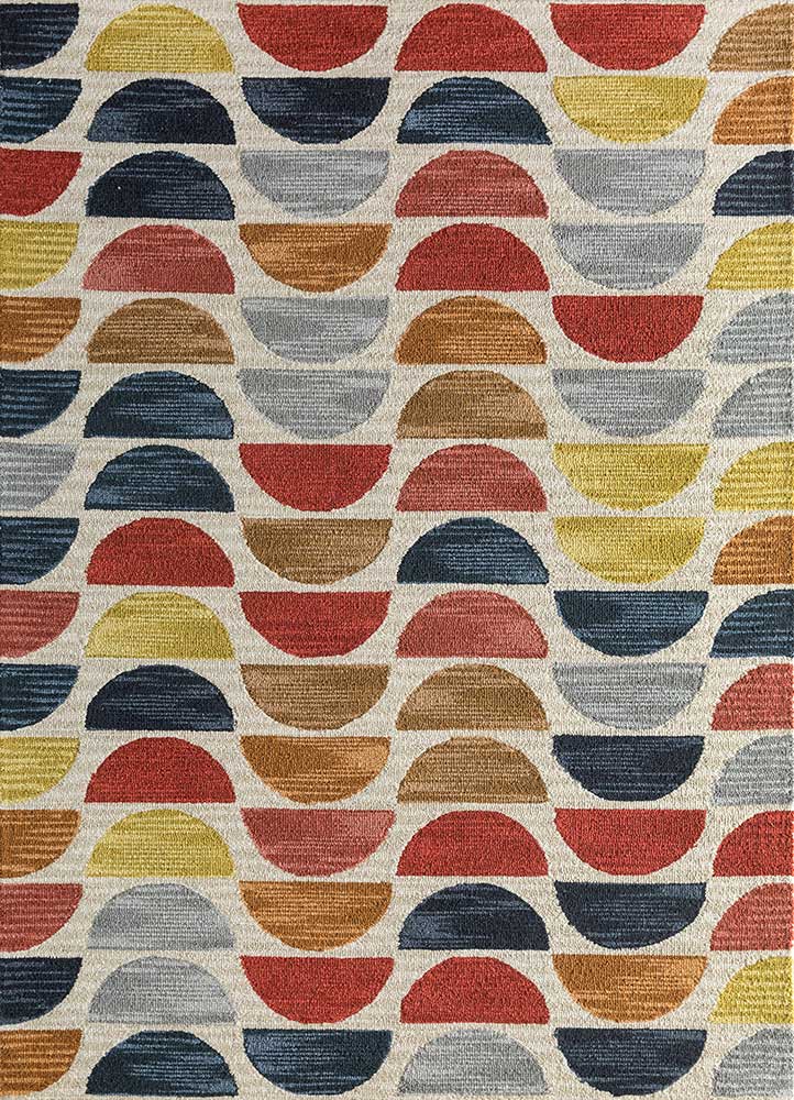 acar ivory wool Hand Tufted Rug - HeadShot acar ivory wool Hand Tufted Rug - HeadShot