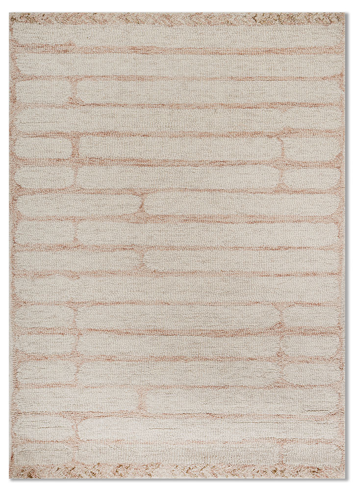 aprezo ivory wool Hand Tufted Rug - HeadShot