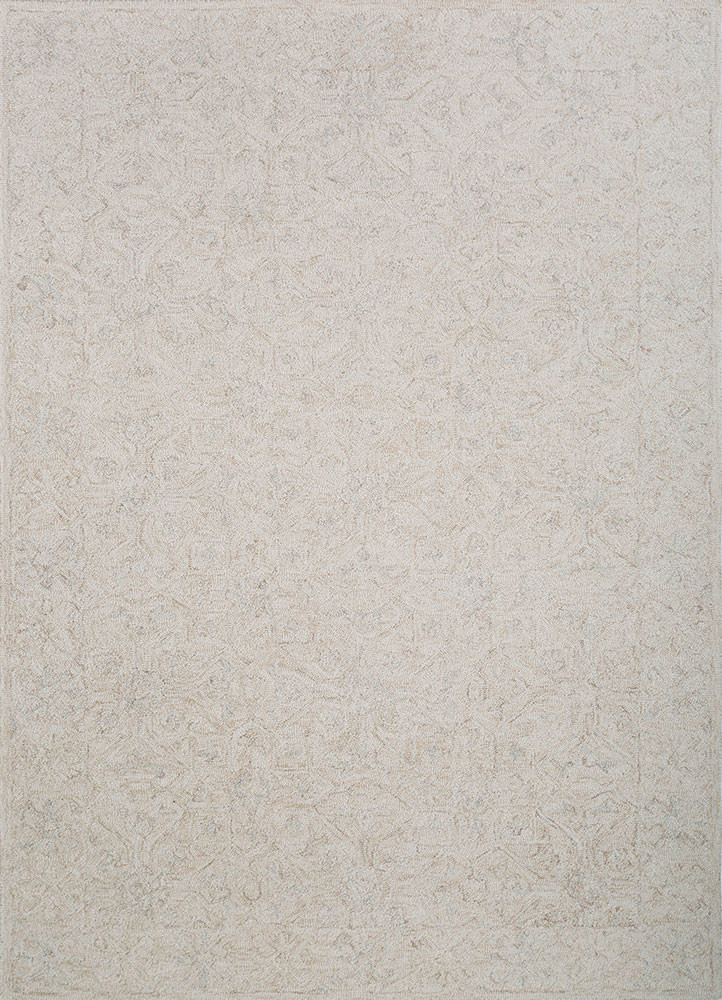  ivory wool Hand Tufted Rug