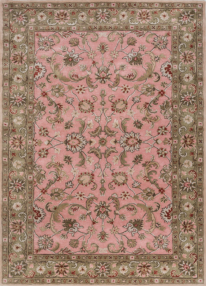 kasbah red and orange wool and viscose Hand Tufted Rug - HeadShot kasbah red and orange wool and viscose Hand Tufted Rug - HeadShot