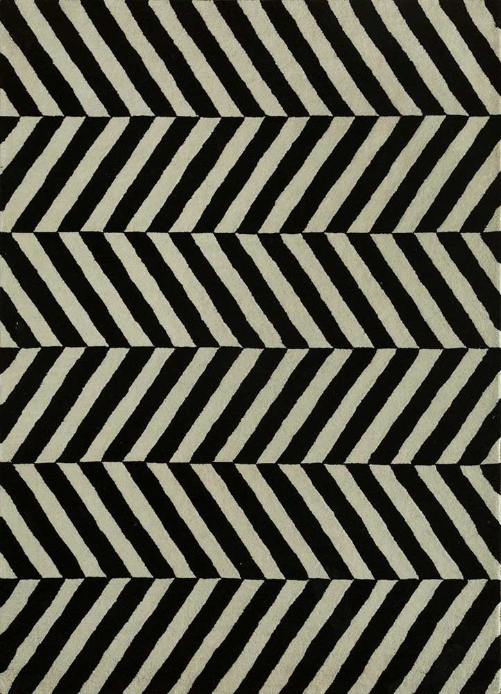 contour grey and black wool Hand Tufted Rug - HeadShot contour grey and black wool Hand Tufted Rug - HeadShot