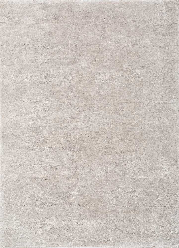  grey and black bamboo silk Hand Tufted Rug