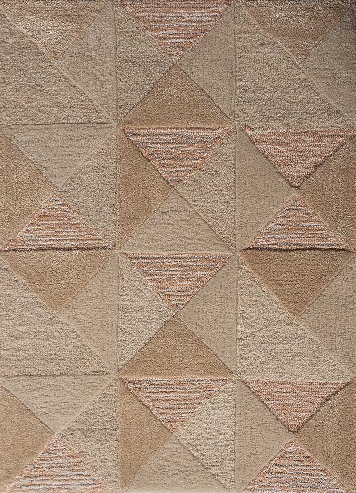 aprezo multi wool and viscose Hand Tufted Rug - HeadShot