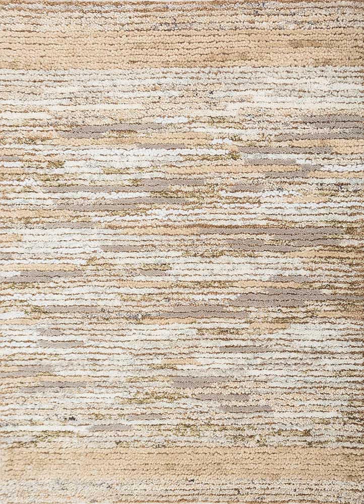 aprezo multi wool and viscose Hand Tufted Rug - HeadShot