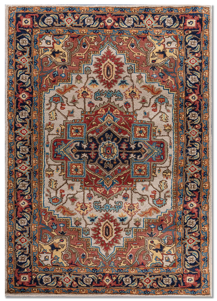 mythos ivory wool Hand Tufted Rug - HeadShot mythos ivory wool Hand Tufted Rug - HeadShot